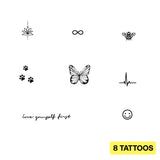 Nouveau lot de tatouages le plus vendu