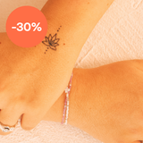 Le tatouage de lotus à pois