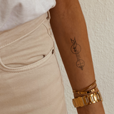 Tatouage flèches et cercles