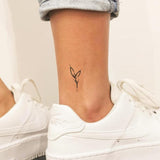 Paquet de tatouage de fleurs