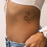 Marionnette soleil et lune