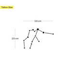 Wassermann Konstellation Tattoo