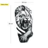 Tatouage Lion Sauvage