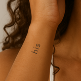 Tatouage His