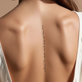 Tatouage Without the dark we'd never see the stars