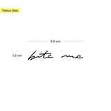 En Vogue & Bite Me Tattoo - Lot de 2