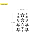 Tatouages Étoiles Individuelles