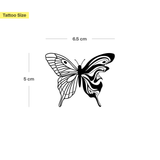 Tatouage Papillon Semi-Liquide