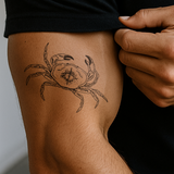 Tatouage Grande Crabe