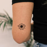 Paquet de tatouage de fleurs