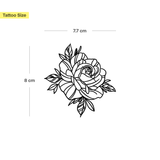 Tatouage Grande Fleur de Rose