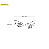 Tatouage La Création d'Adam