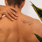 Tatouage La Création d'Adam