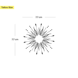 Tatouage Soleil Excentrique