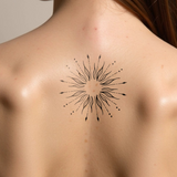 Tatouage Soleil Excentrique