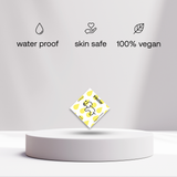 Tatouage Petite Tortue & Petit Éléphant - Lot de 2