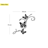 Tatouage Vigne de Papillon