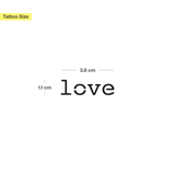 Tatouage Amour Infini - Lot de 2