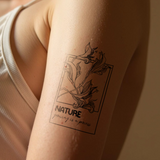 Tatouage Polaroid "Nature Growing is a Process"