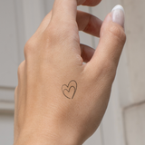 Elektrisches Herz Tattoo 🤫