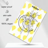 Tatouage Grande Lune avec Fleurs