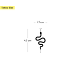 Petit tatouage de serpent