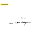 En Vogue & Bite Me Tattoo - Lot de 2