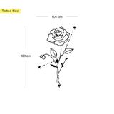 Tatouages Combinaison de Fleurs de Naissance et de Signes Astrologiques