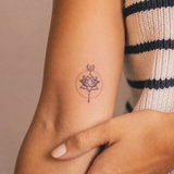 lotus avec cercle