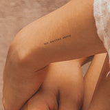 No matter where Tatouage