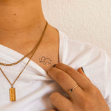 Tatouage Petite Tortue & Petit Éléphant - Lot de 2