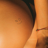 No Smiley 2-Week-Tattoo Inkster