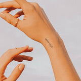 Tatouage Vis Ta Vie & Why Not - Lot de 2