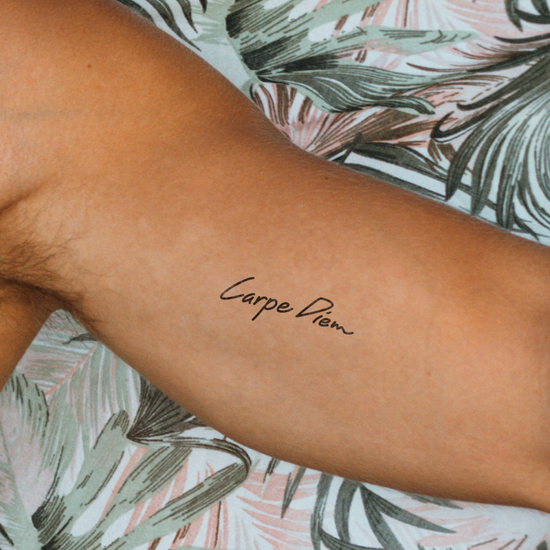 Tatouage carpe diem 