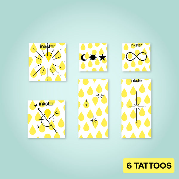 Lot de tatouages ​​Astro 