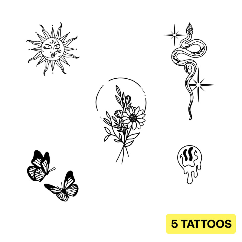 Paquet de grands tatouages