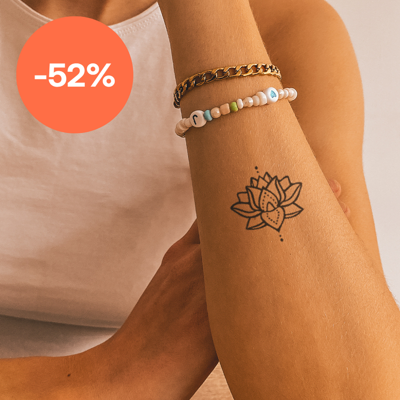 Tatouage de mandala de lotus 