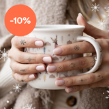 Tatouages de petits ornements d'hiver sur les doigts