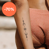 Soleil et lune en miroir