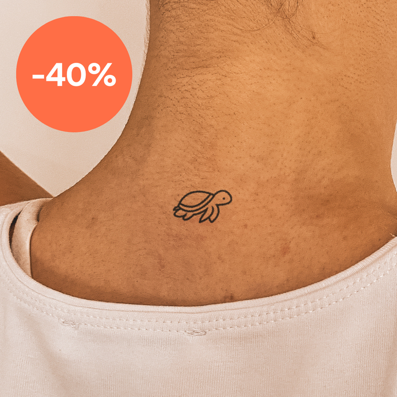 Tatouage petite tortue 