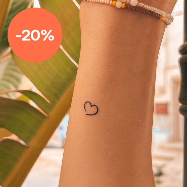 Tatouage coeur ouvert 