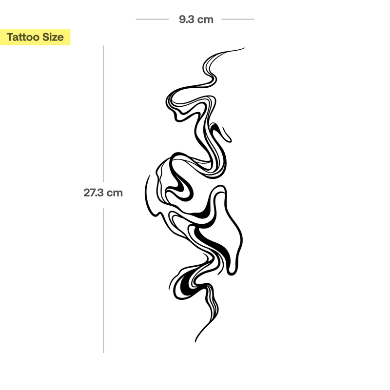 Tatouage Flamme fantôme