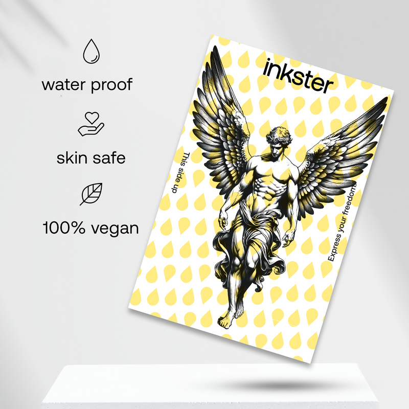 Tatouage Ange Gracieux