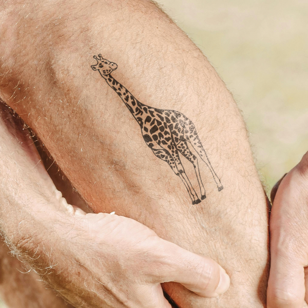 Tatouage Grande girafe