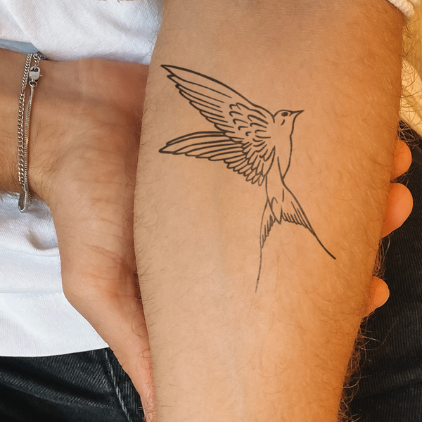 Tatouage de petit oiseau