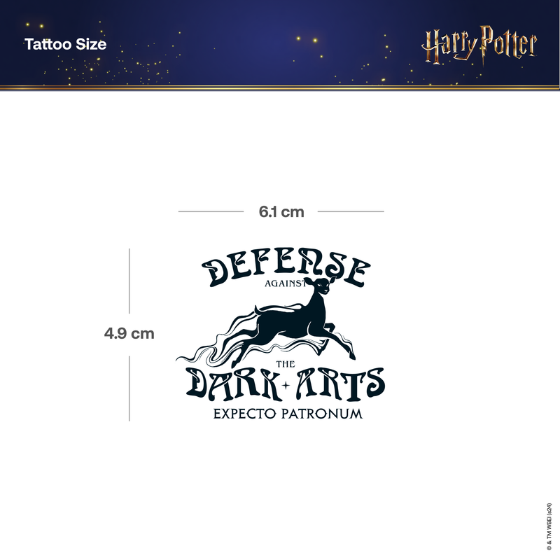 Harry Potter Defense against the Dark Arts Tattoo