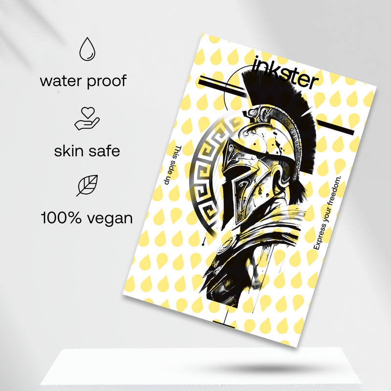 Tatouage Courage spartiate