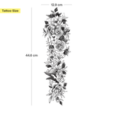 Manche lionne avec fleurs