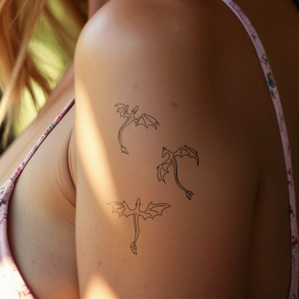 Tatouage Petit Dragon