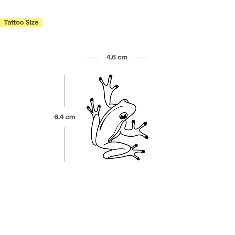 Tatouage Grande Grenouille